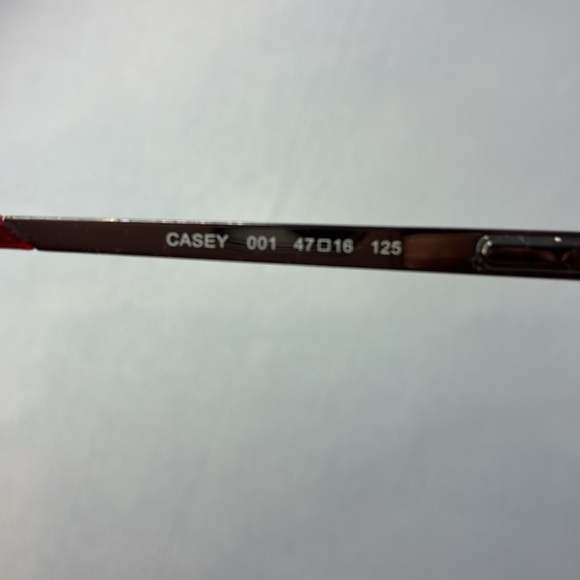 MarchOn NYC Junior red & black kids prescription glasses/frame with accesories - Picture 9 of 16